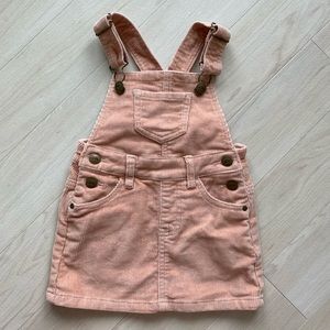 Jamie Kay Corduroy overall dress pink 6-12 Months
